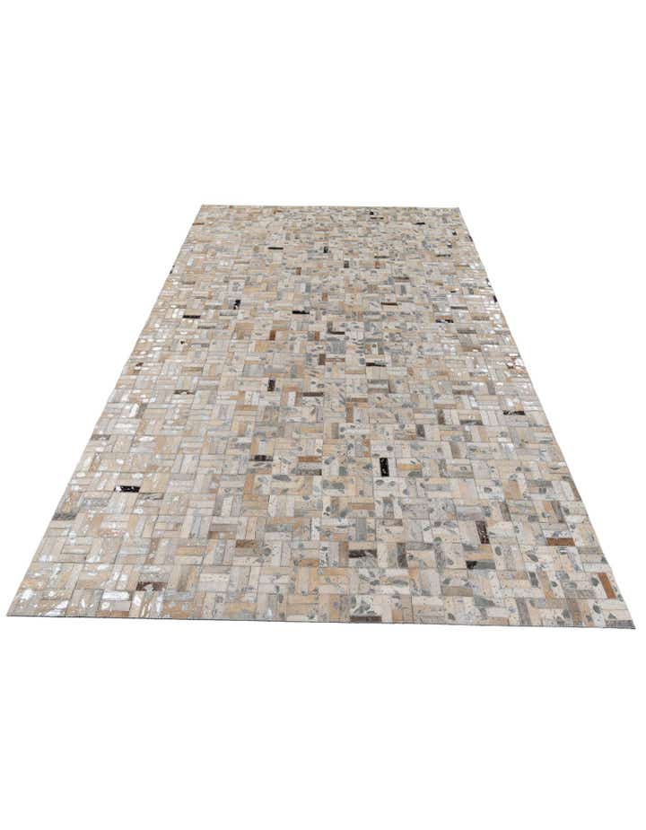 5' x 8' 1 Cowhide Stocks Rug