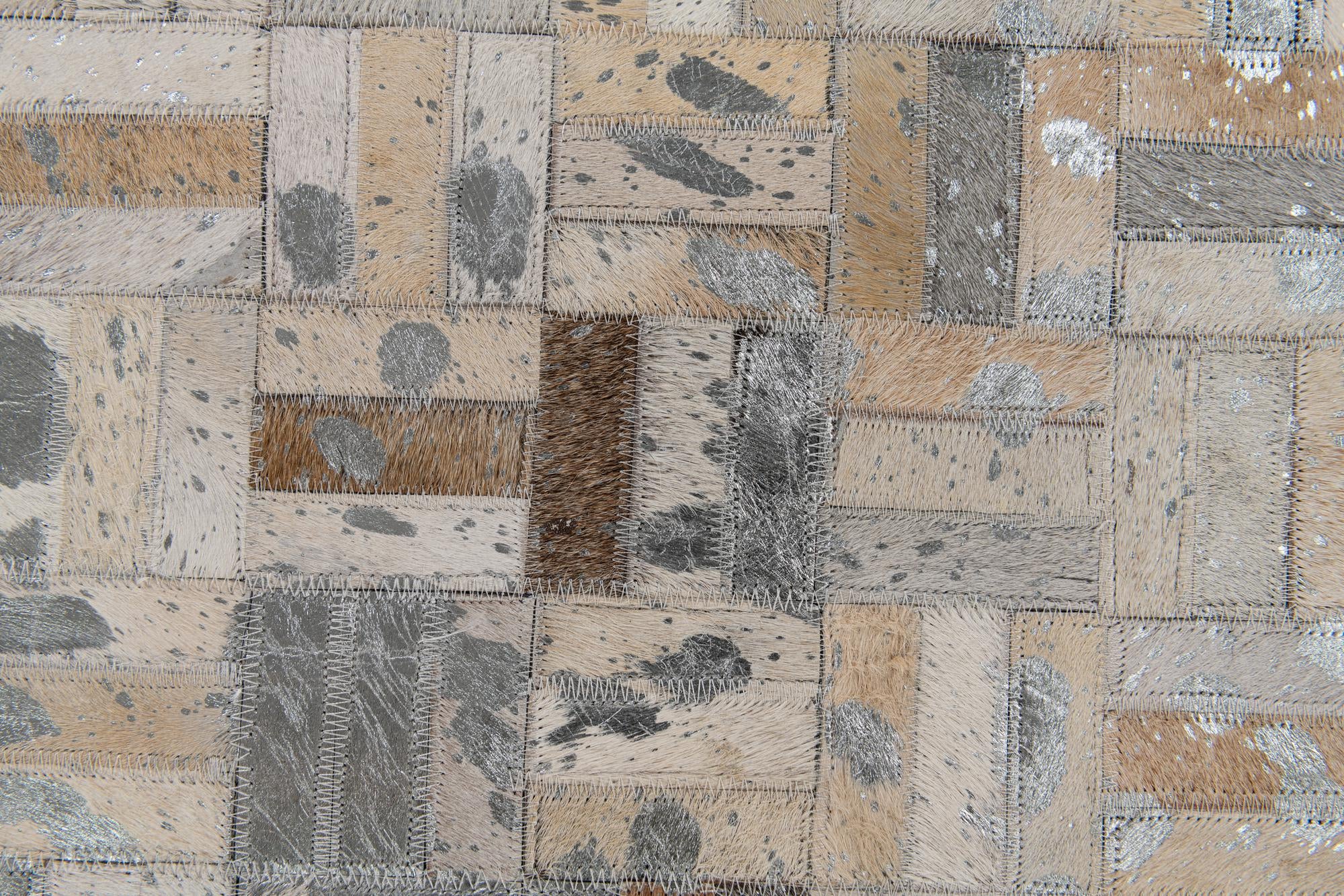 5' x 8' 1 Cowhide Stocks Rug