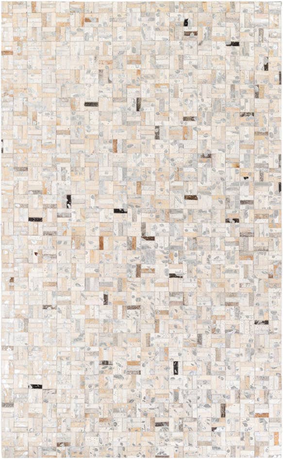 Detail image of 5' x 8' 1 Cowhide Stocks Rug