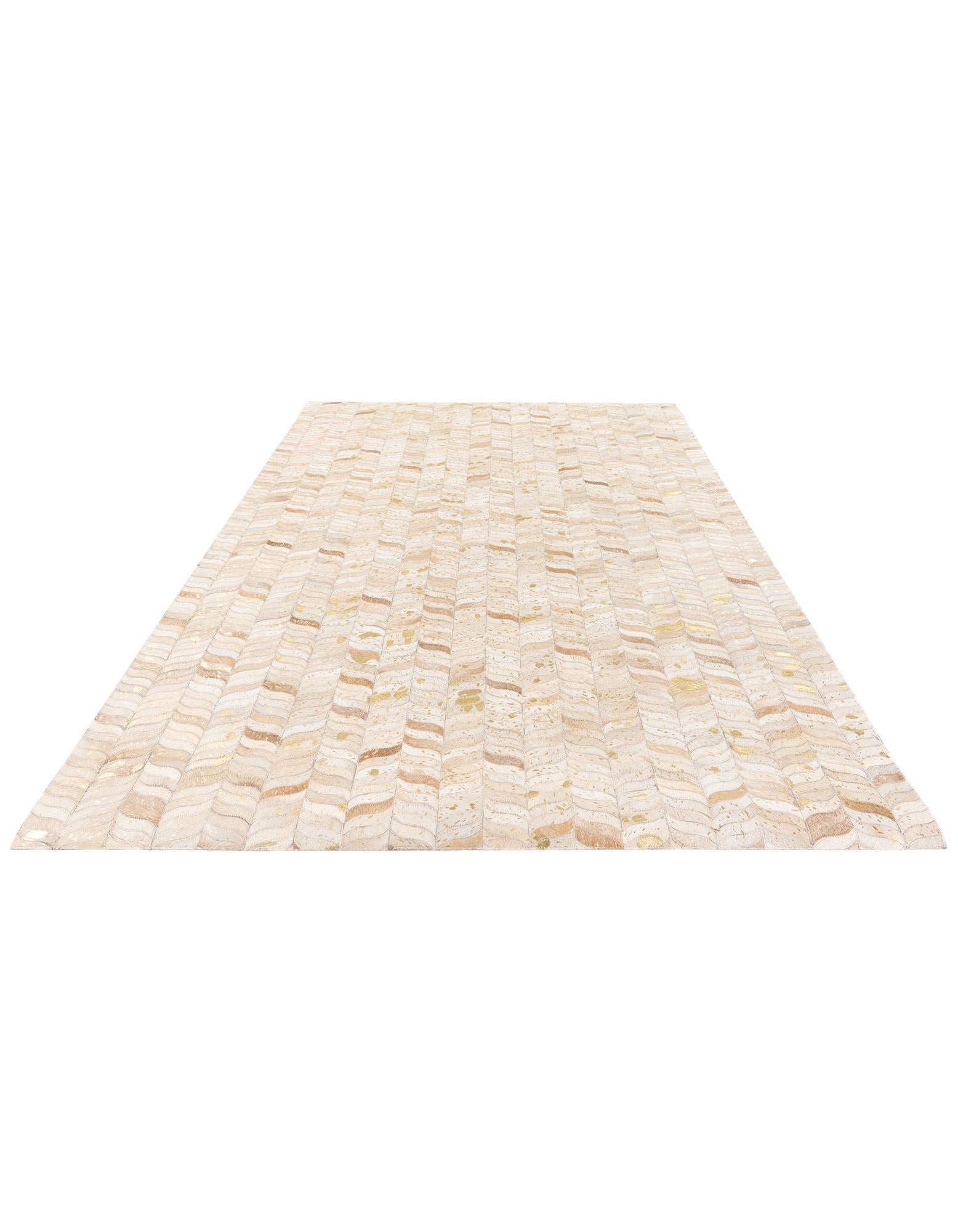 5' x 8' Cowhide Stocks Rug