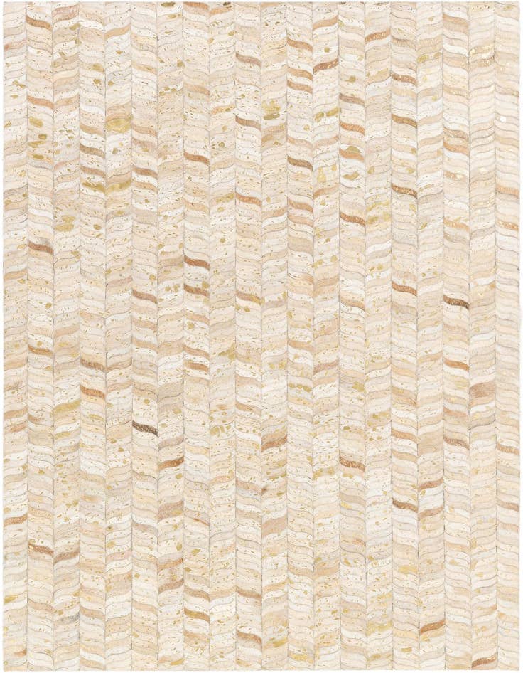 Detail image of 5' x 8' Cowhide Stocks Rug
