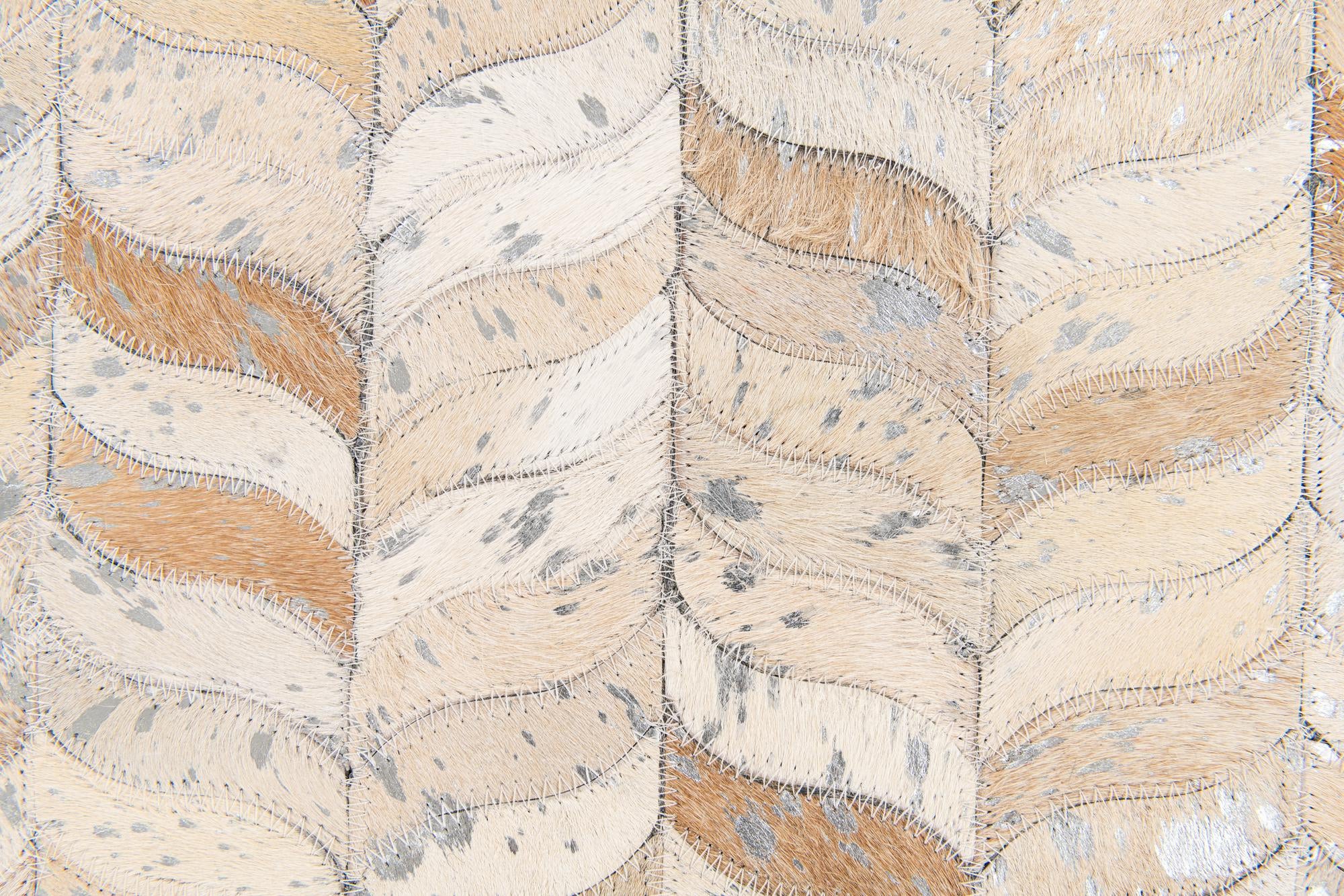 5' x 8' Cowhide Stocks Rug
