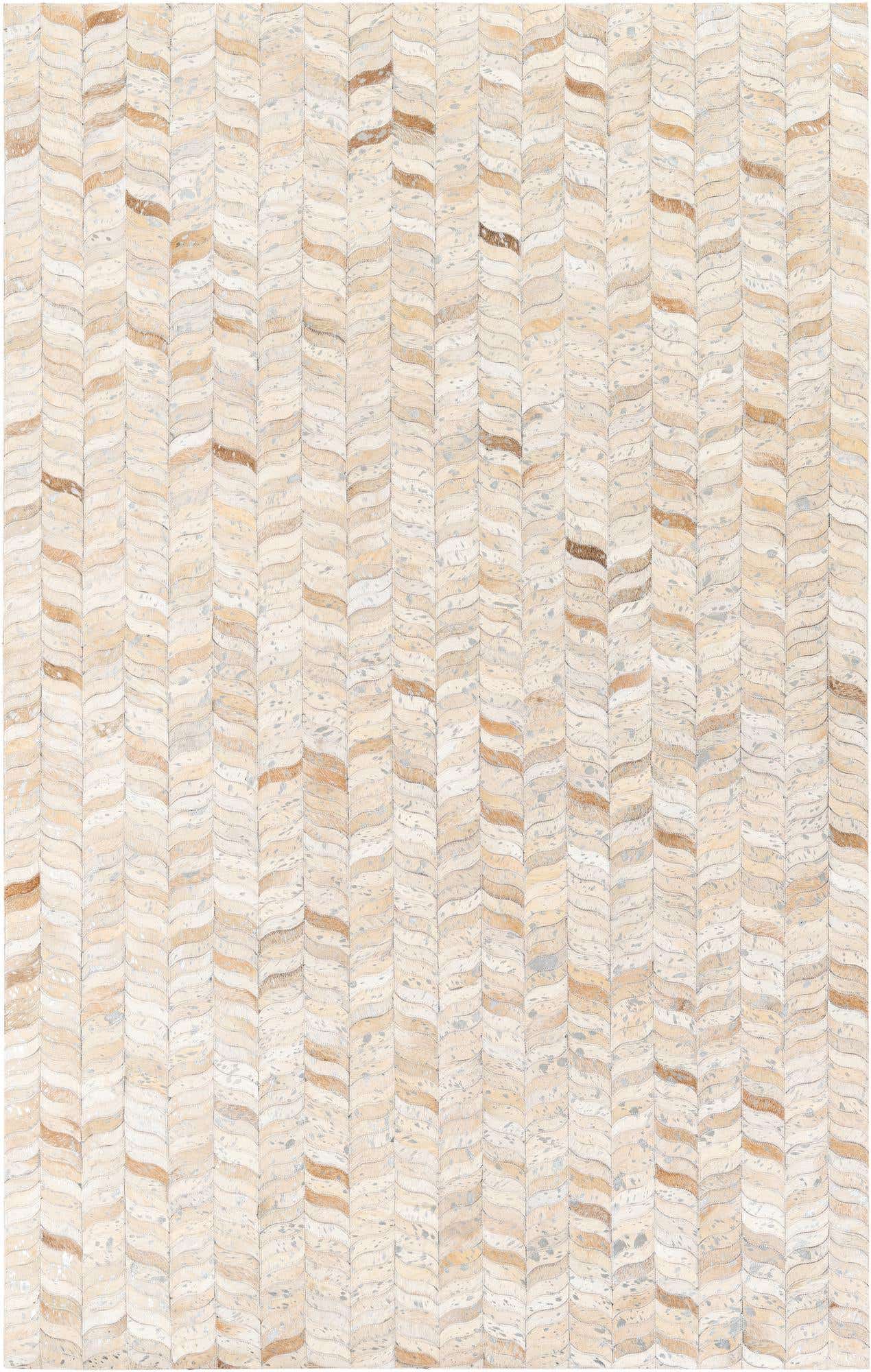 5' x 8' Cowhide Stocks Rug