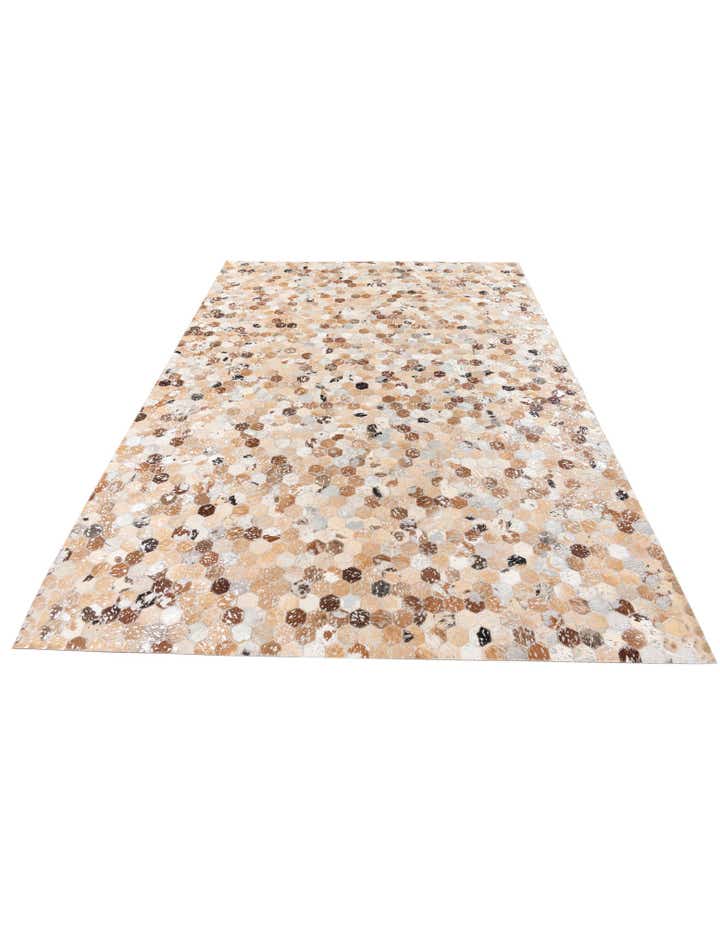 5' 4 x 7' 8 Cowhide Stocks Rug