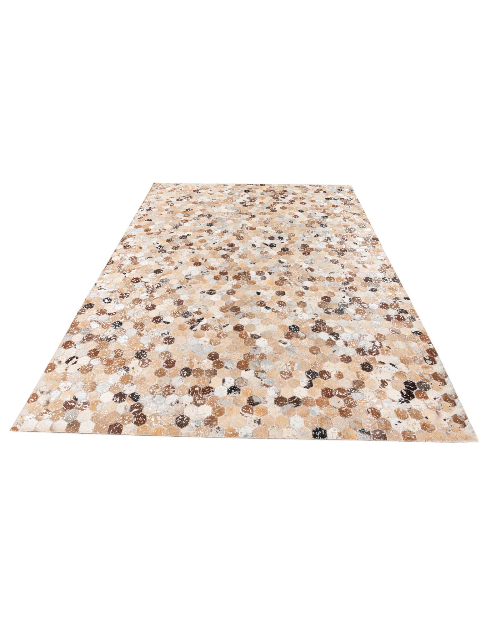 5' 5 x 7' 6 Cowhide Stocks Rug
