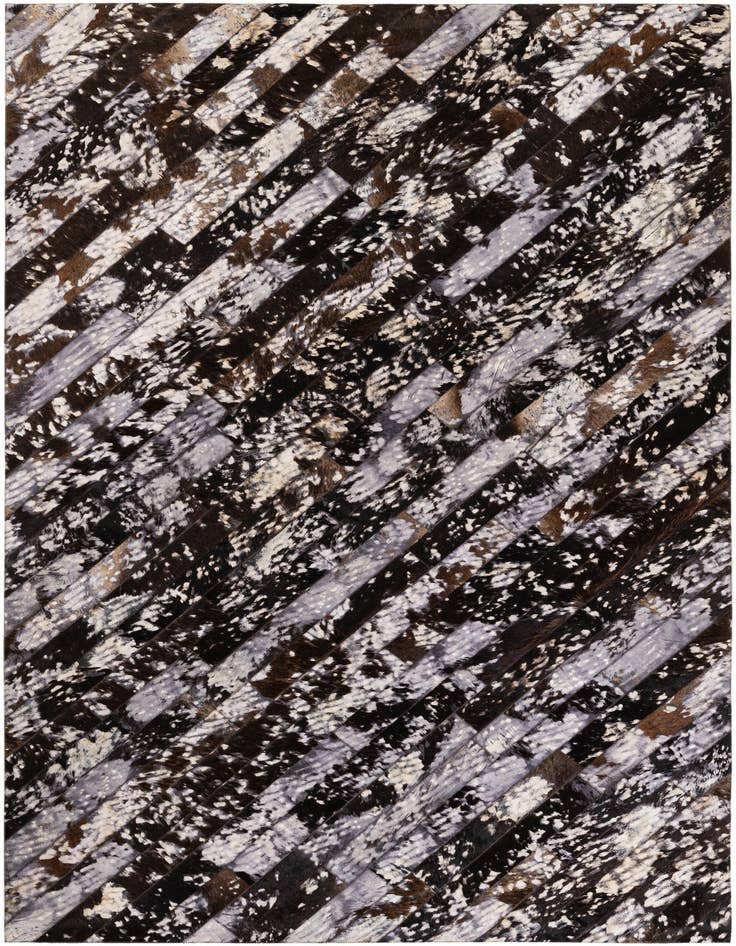 Detail image of 5' 1 x 8' Cowhide Stocks Rug