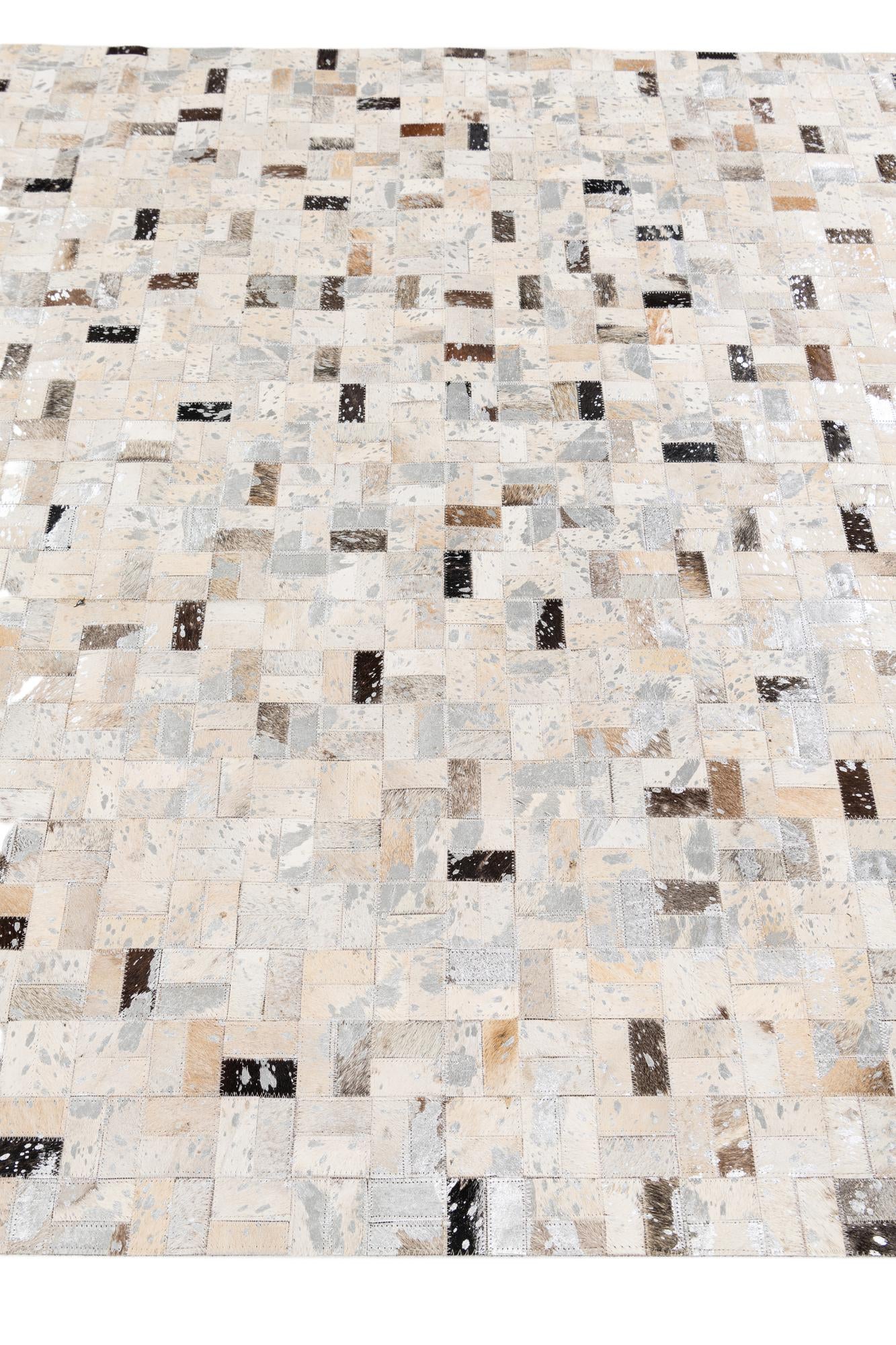 5' 4 x 7' 6 Cowhide Stocks Rug