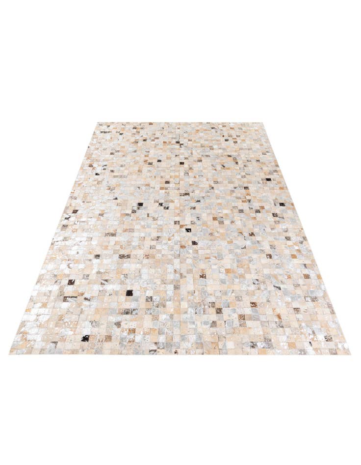 Detail image of 5' 5 x 7' 8 Cowhide Stocks Rug