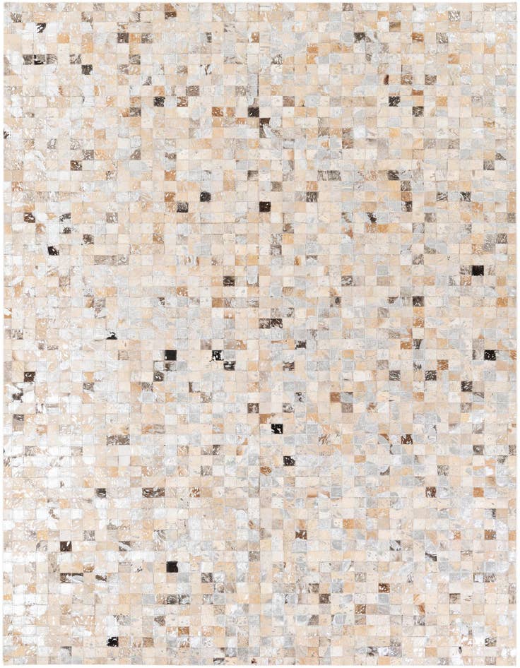 Detail image of 5' 5 x 7' 8 Cowhide Stocks Rug