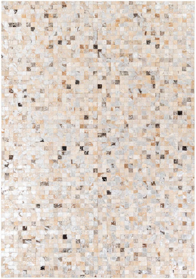 Detail image of 5' 5 x 7' 8 Cowhide Stocks Rug