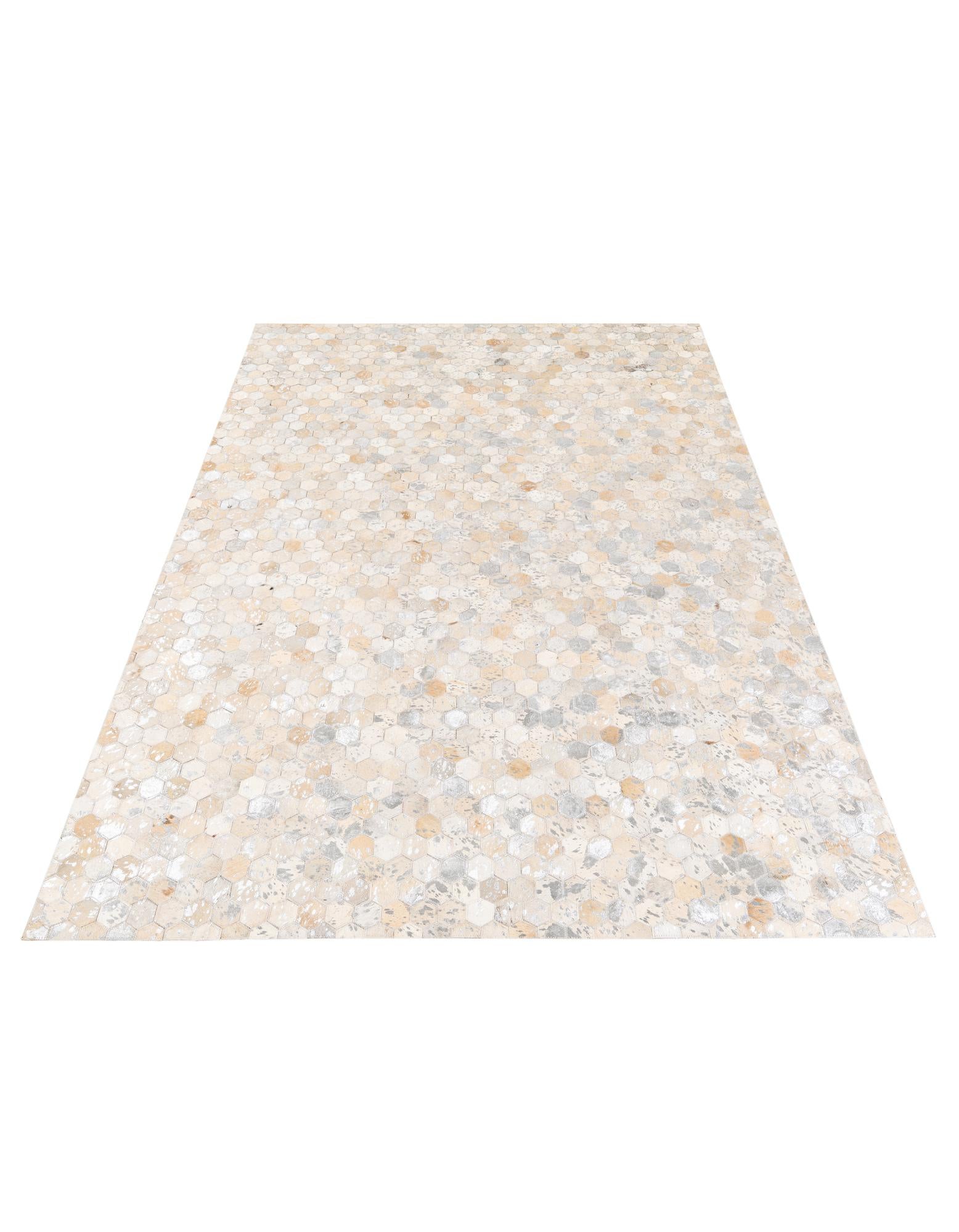 5' 3 x 7' 6 Cowhide Stocks Rug