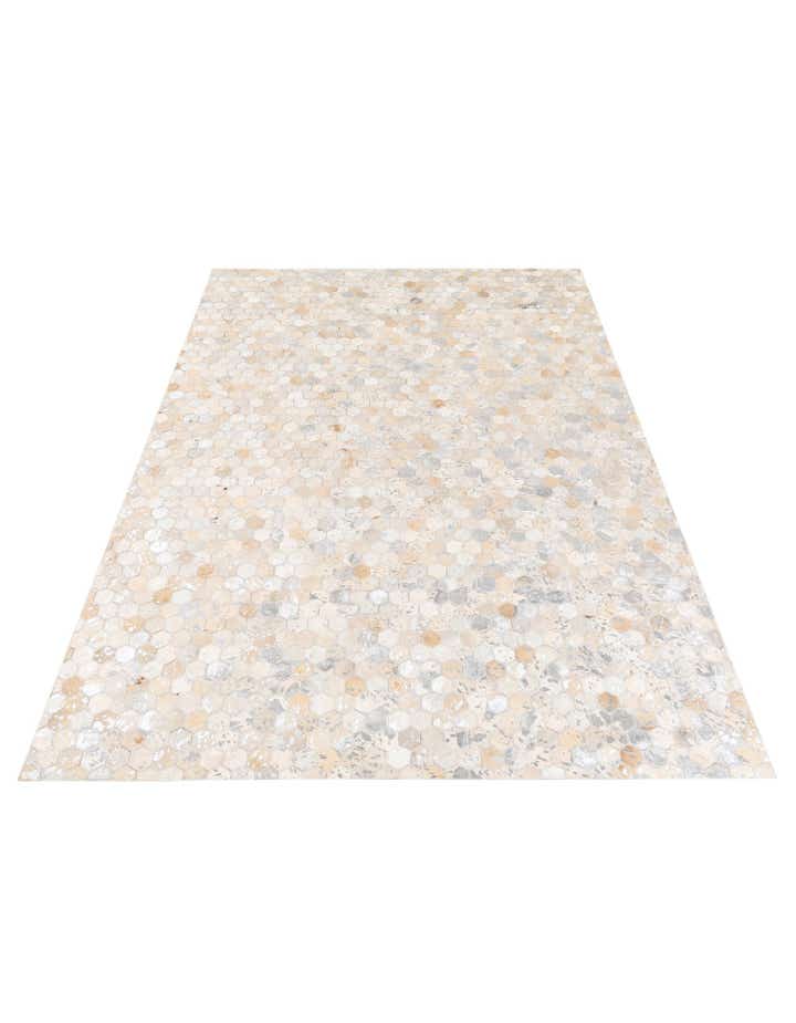 5' 3 x 7' 6 Cowhide Stocks Rug