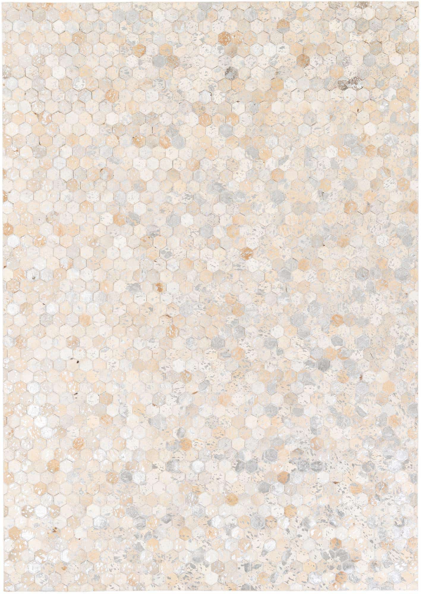 5' 3 x 7' 6 Cowhide Stocks Rug