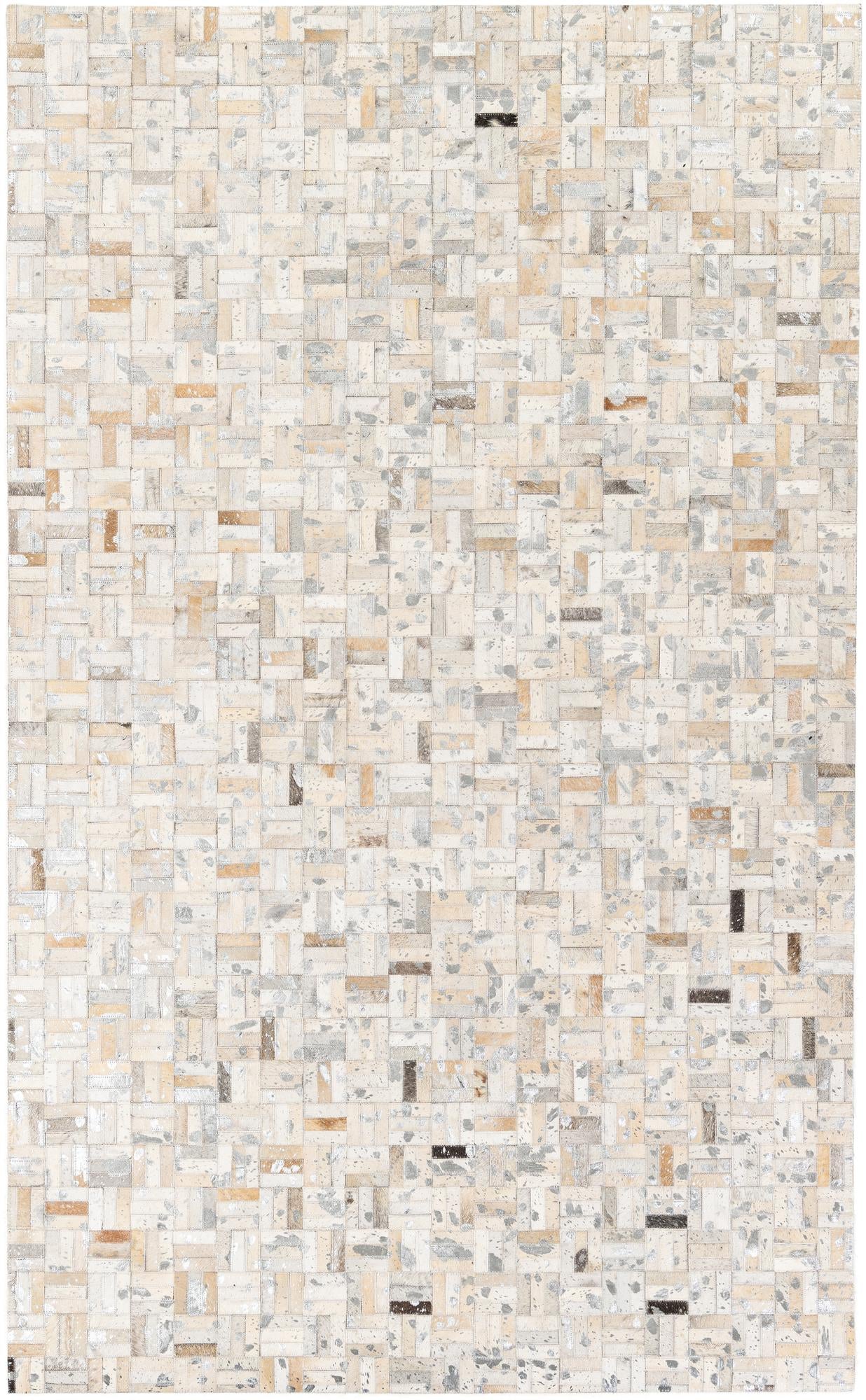 4' 11 x 8' 1 Cowhide Stocks Rug