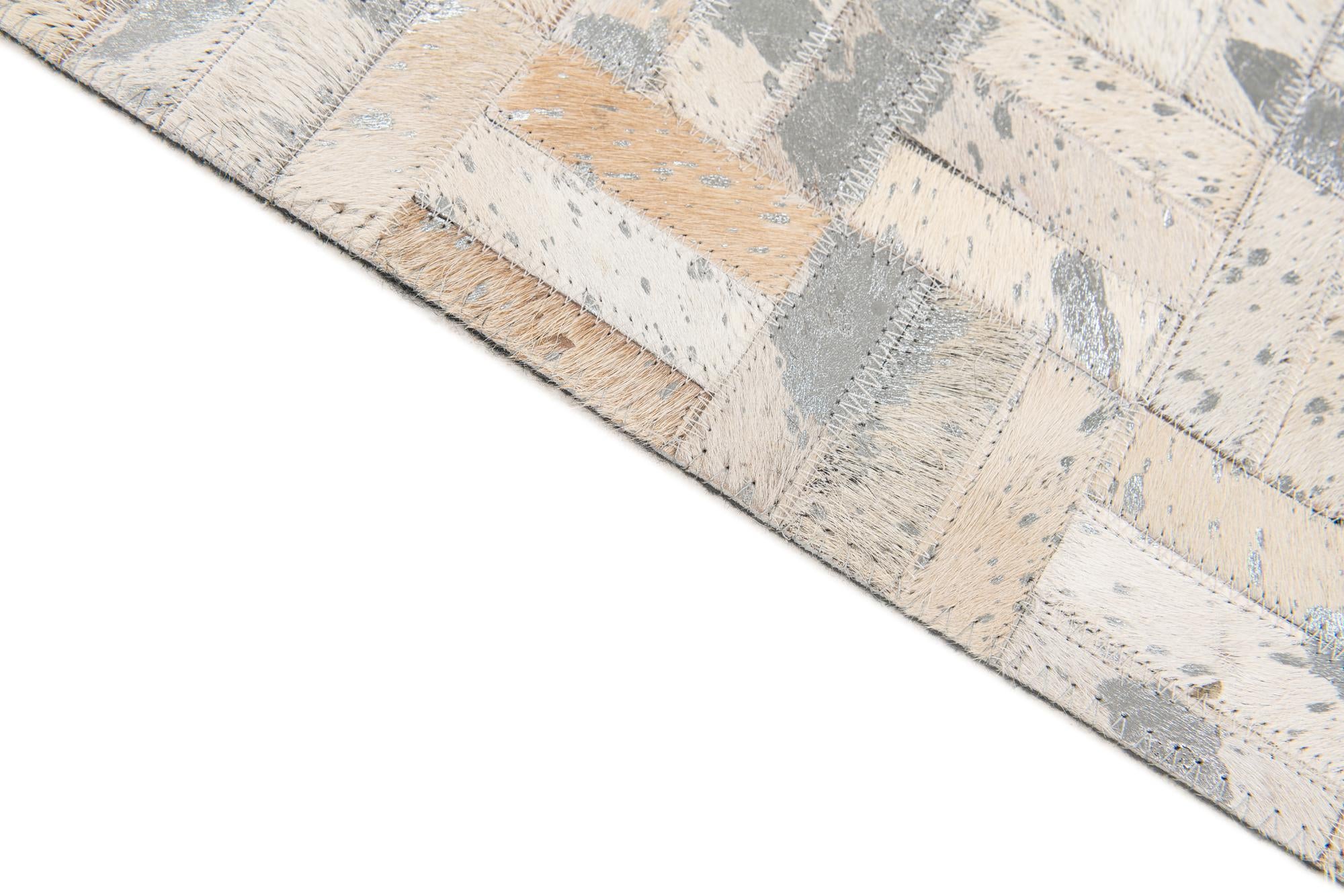 4' 11 x 8' 1 Cowhide Stocks Rug