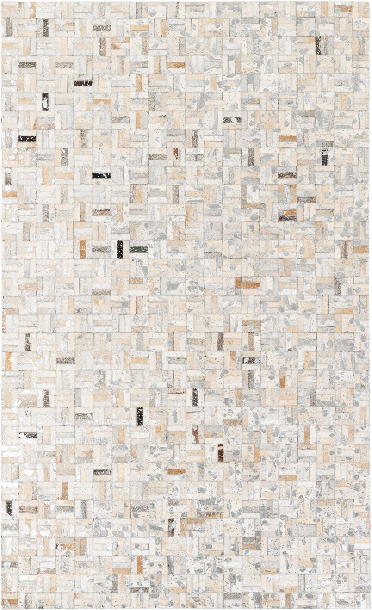 4' 11 x 8' 1 Cowhide Stocks Rug