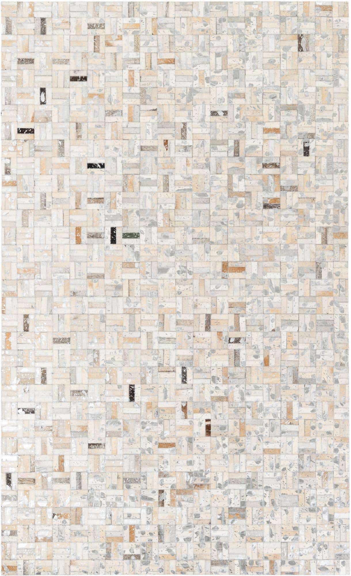 4' 11 x 8' 1 Cowhide Stocks Rug
