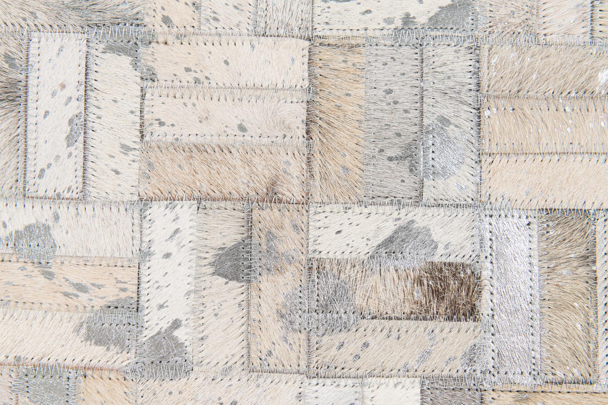 4' 11 x 8' 1 Cowhide Stocks Rug
