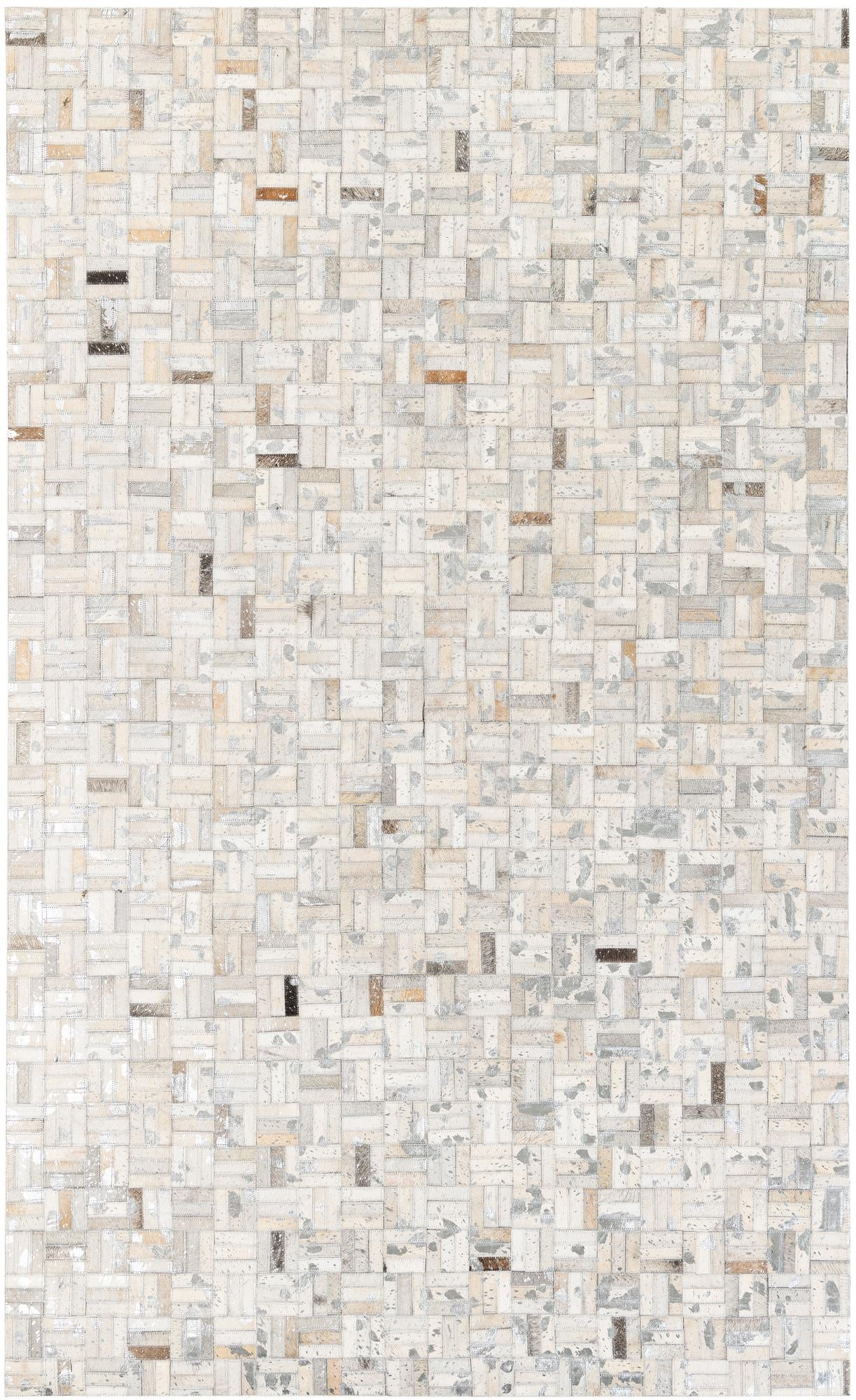 4' 11 x 8' 1 Cowhide Stocks Rug