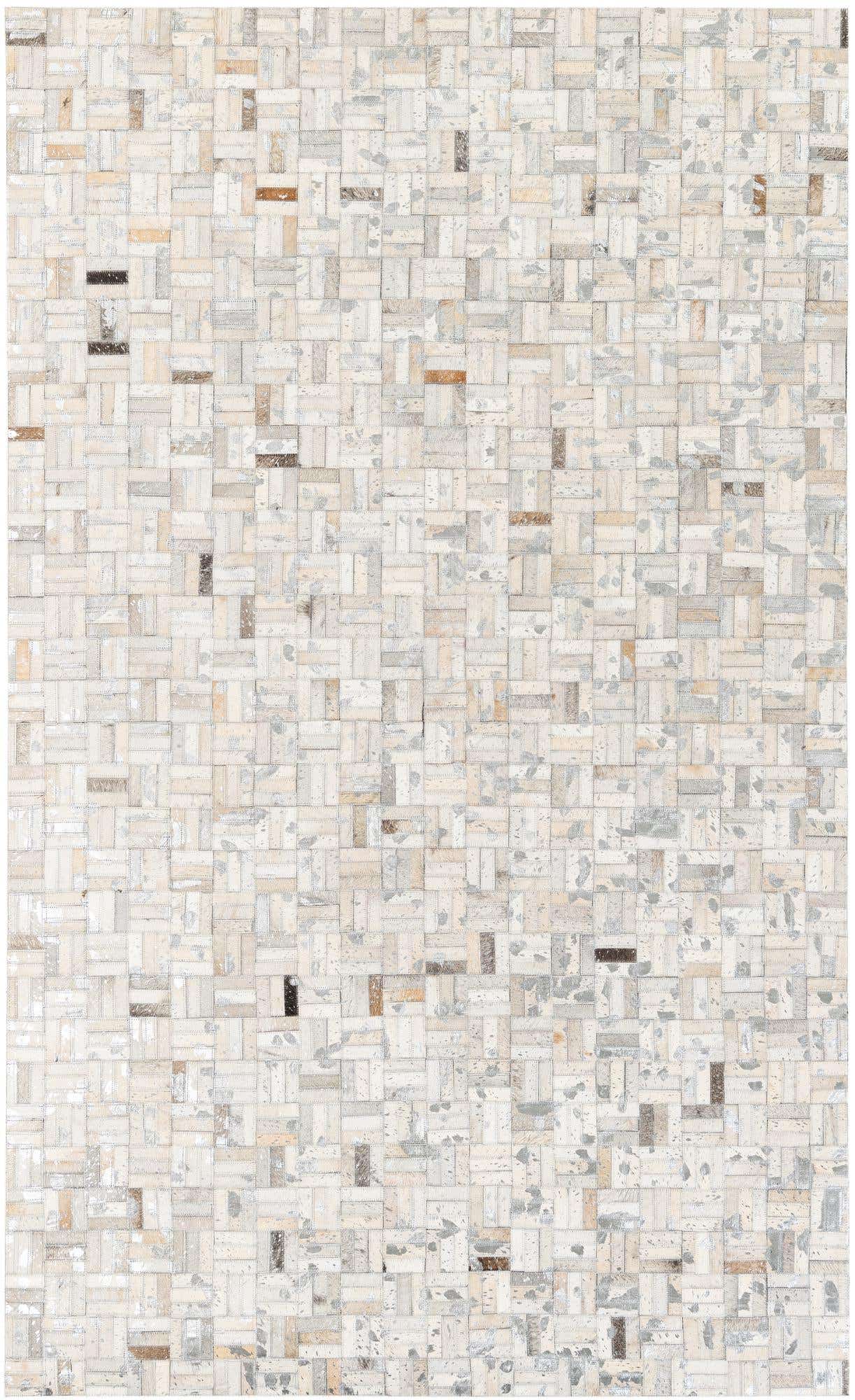 4' 11 x 8' 1 Cowhide Stocks Rug