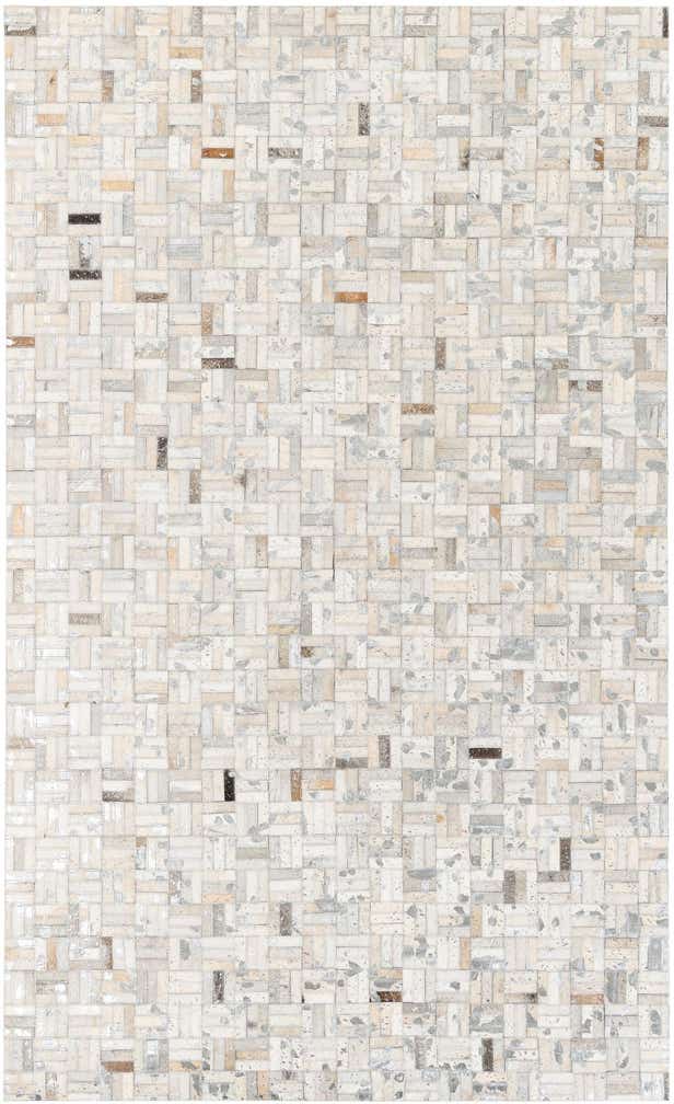 4' 11 x 8' 1 Cowhide Stocks Rug