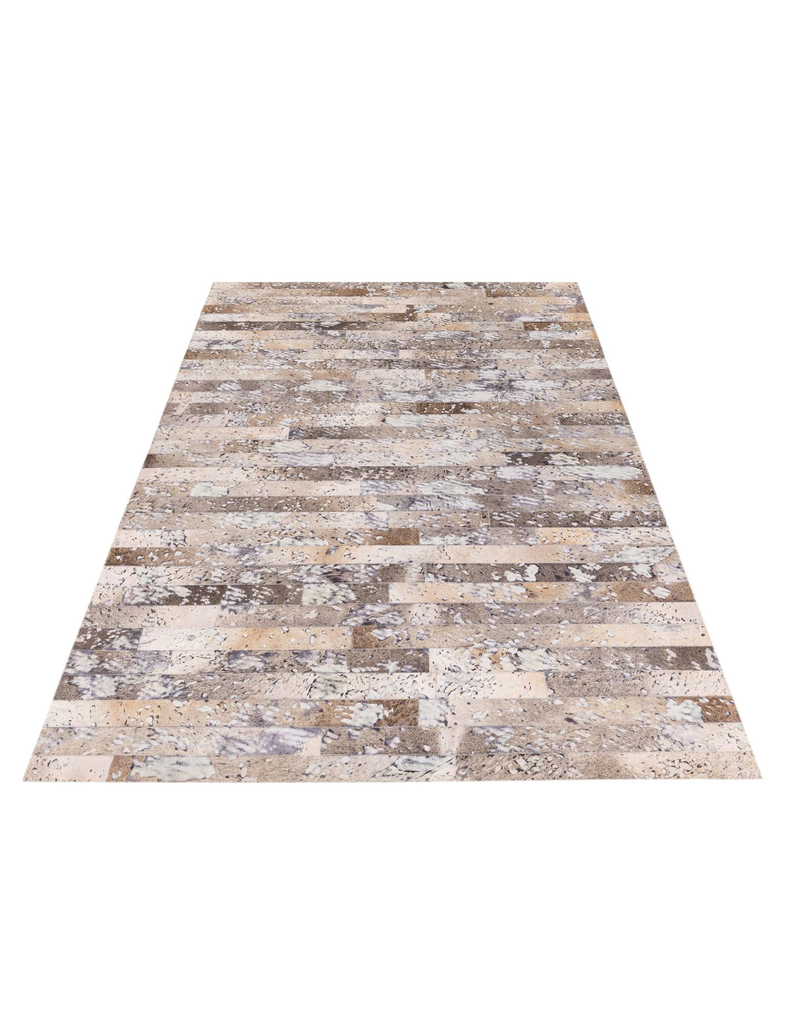 5' 1 x 8' Cowhide Stocks Rug