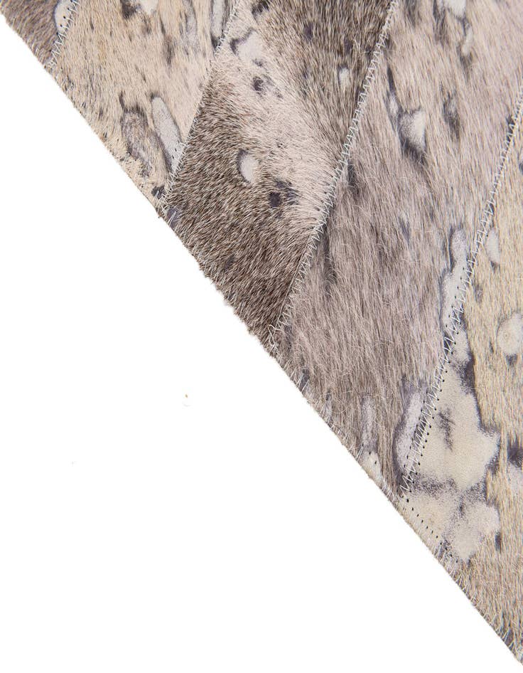 Detail image of 5' 1 x 8' Cowhide Stocks Rug