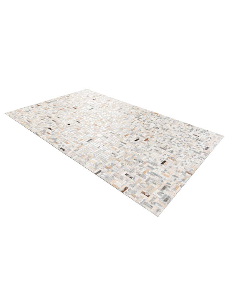 Detail image of 5' x 8' 2 Cowhide Stocks Rug