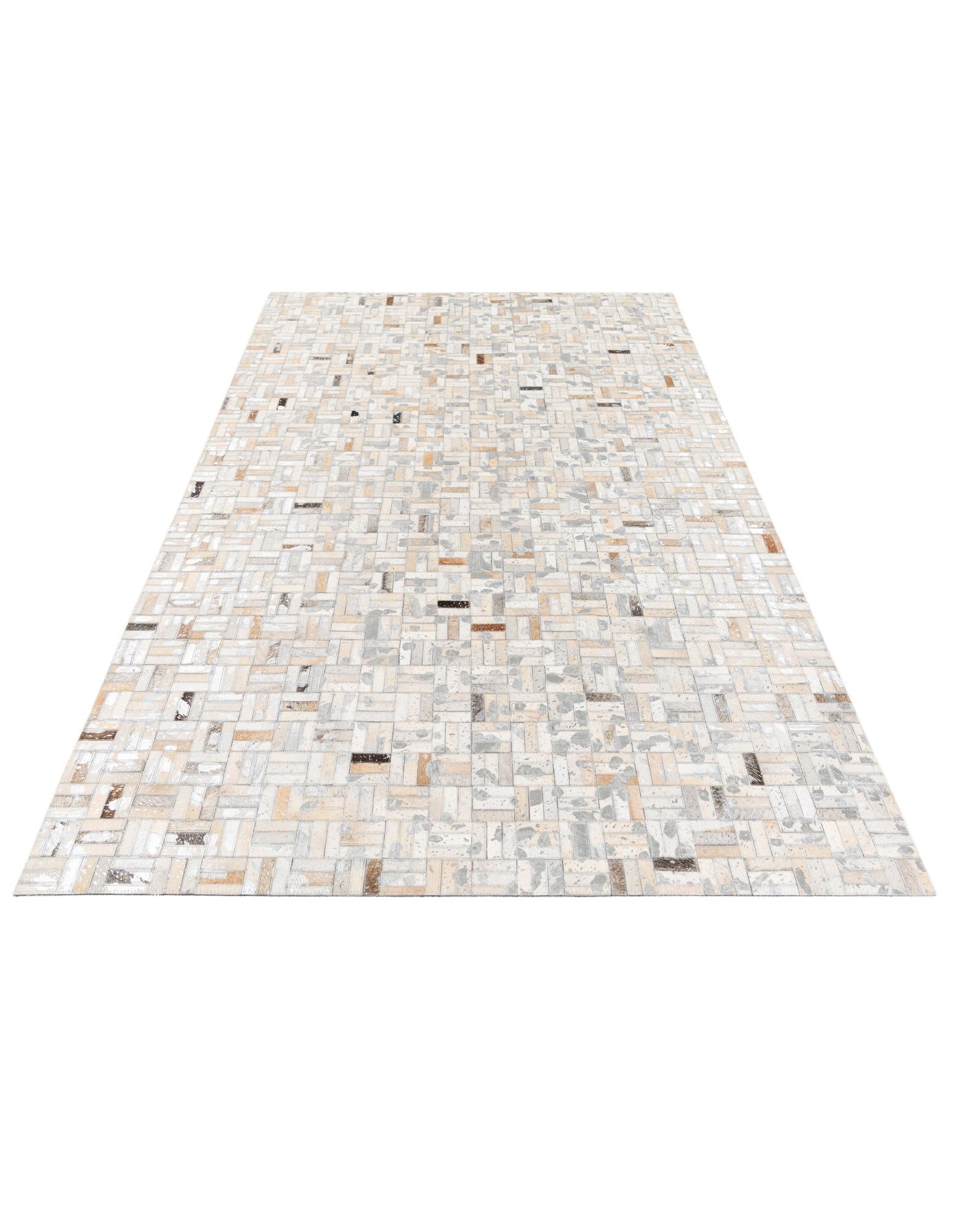 5' x 8' 2 Cowhide Stocks Rug