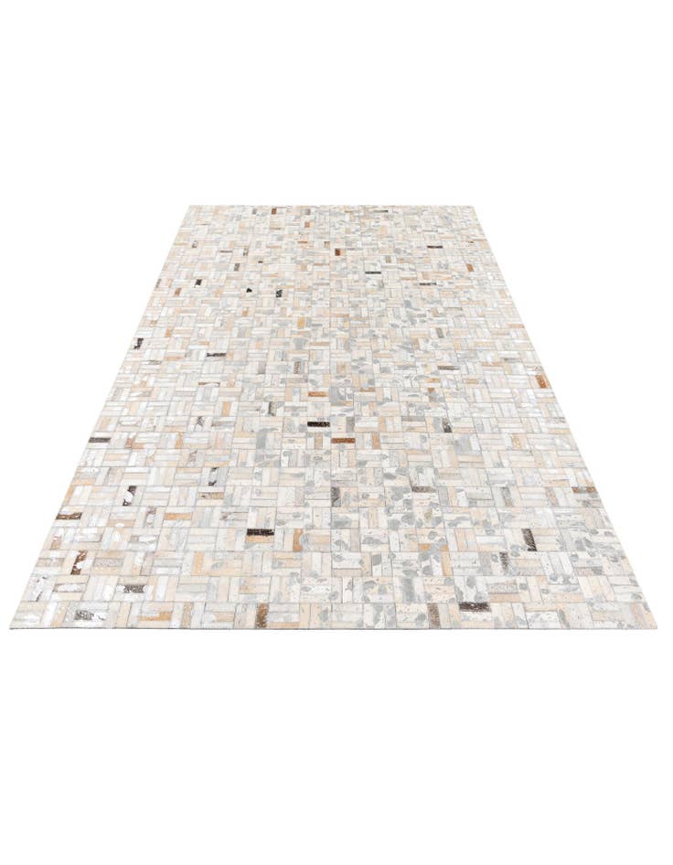 Detail image of 5' x 8' 2 Cowhide Stocks Rug