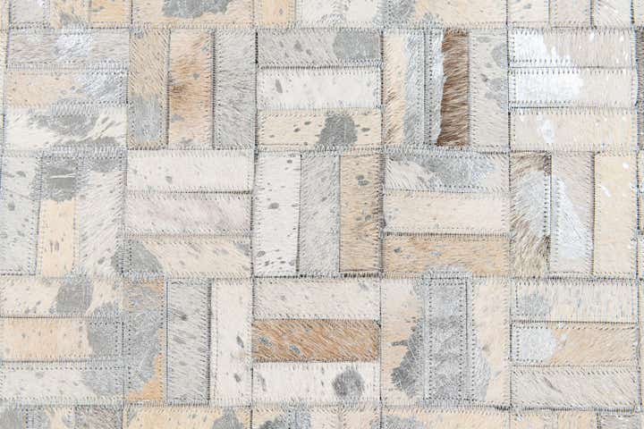 5' x 8' 2 Cowhide Stocks Rug