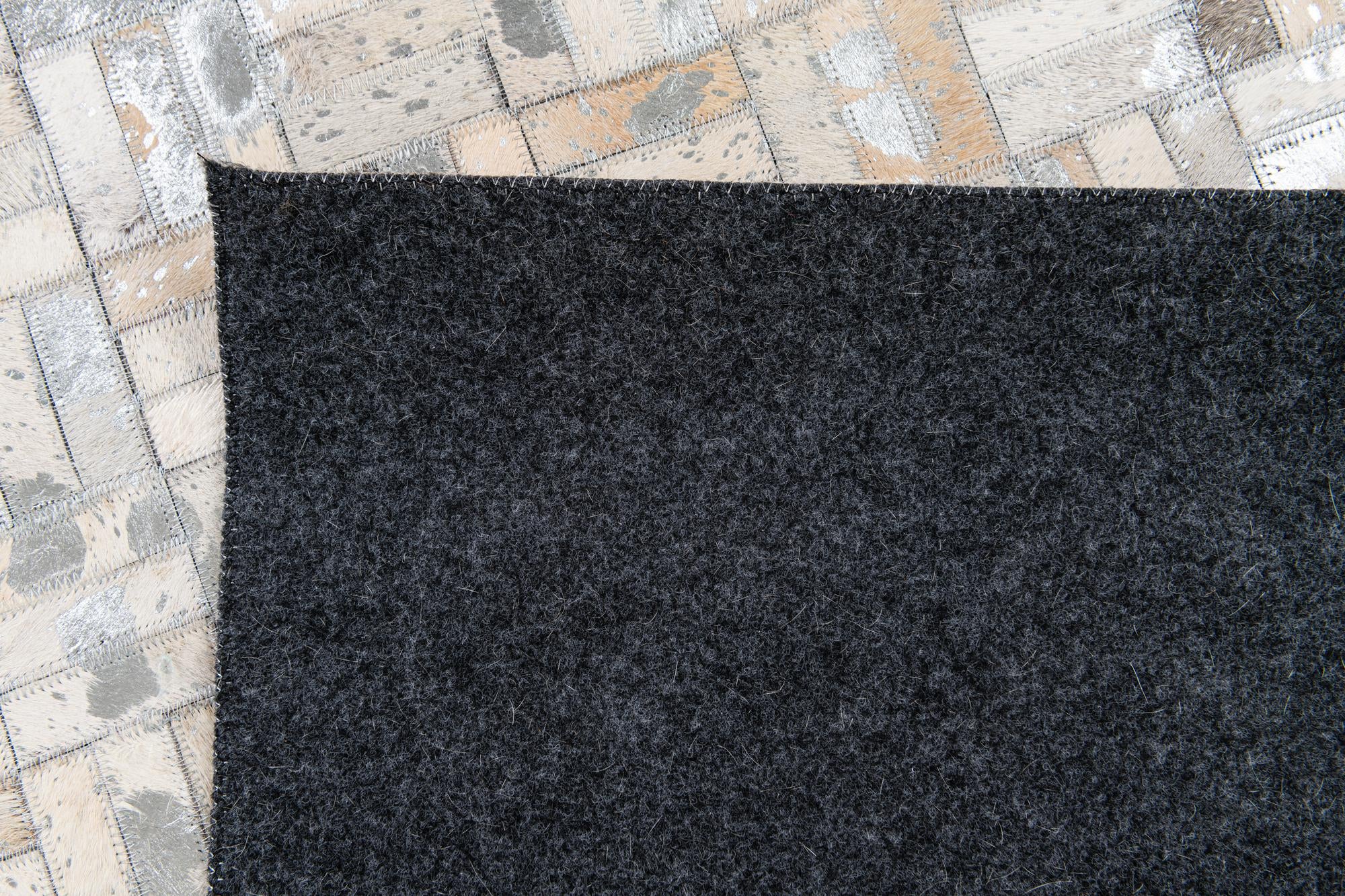 5' x 8' 2 Cowhide Stocks Rug