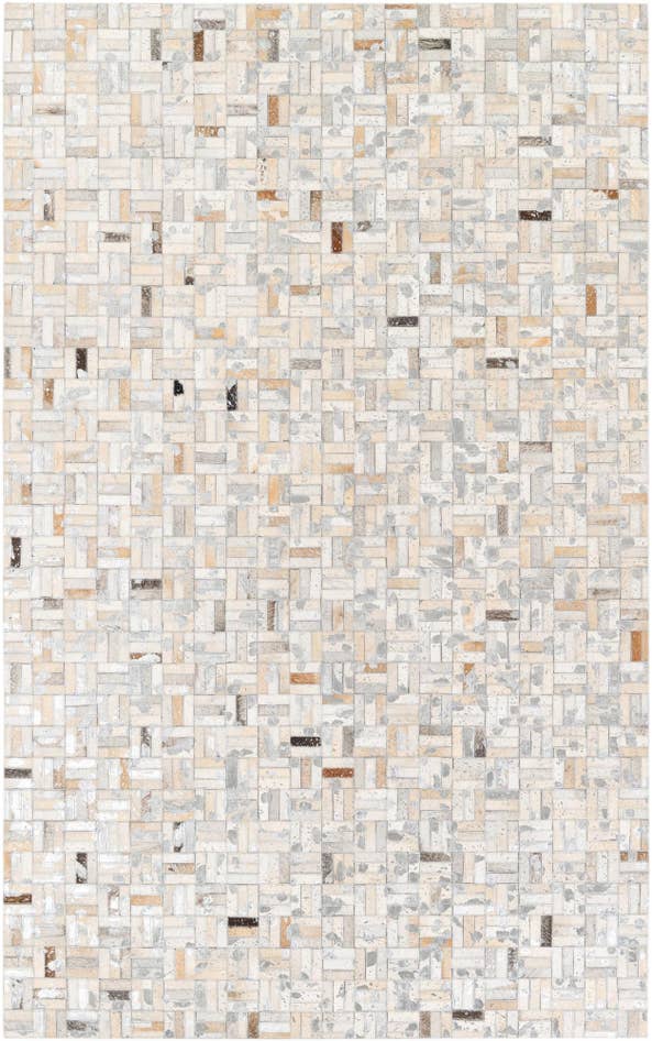 Detail image of 5' x 8' 2 Cowhide Stocks Rug