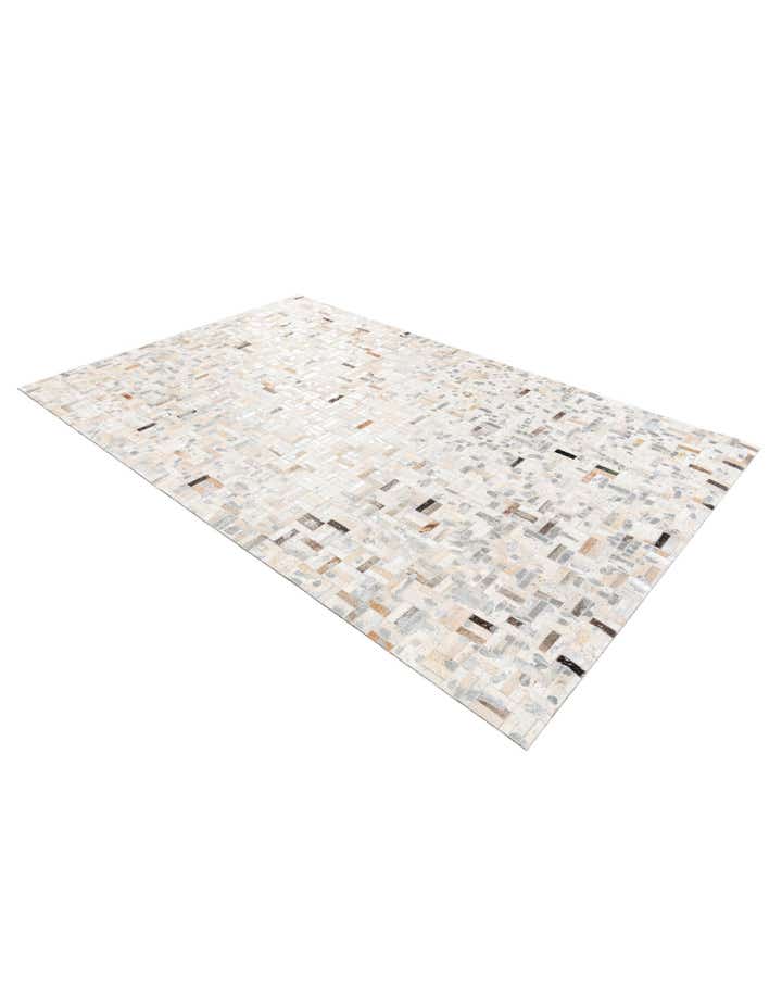 4' 11 x 7' 10 Cowhide Stocks Rug