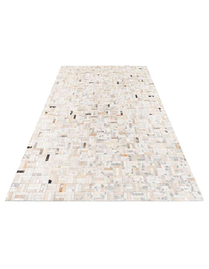 4' 11 x 8' 1 Cowhide Stocks Rug