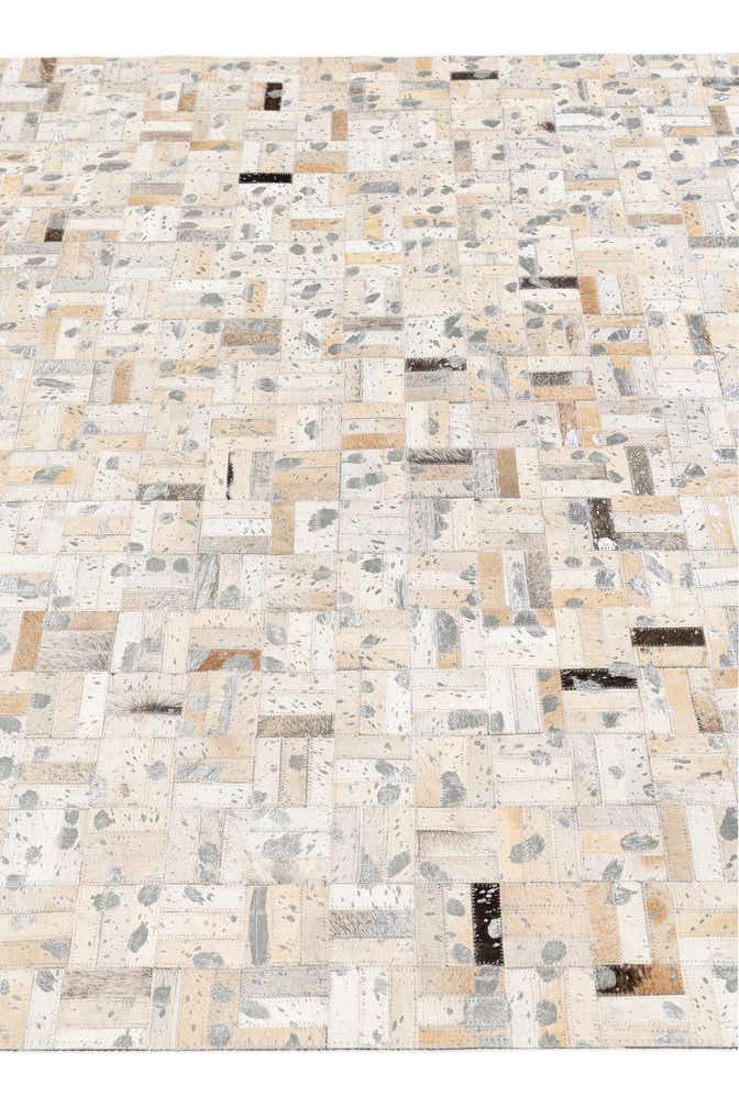 4' 11 x 8' 1 Cowhide Stocks Rug