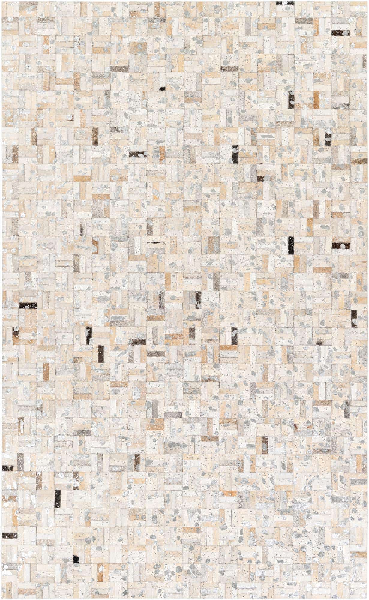 4' 11 x 8' 1 Cowhide Stocks Rug