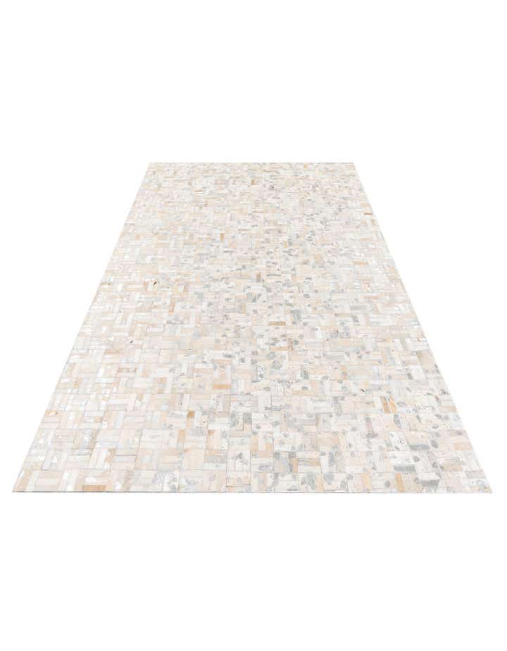 4' 11 x 8' 1 Cowhide Stocks Rug