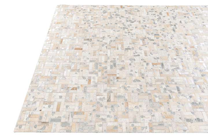 4' 11 x 8' 1 Cowhide Stocks Rug