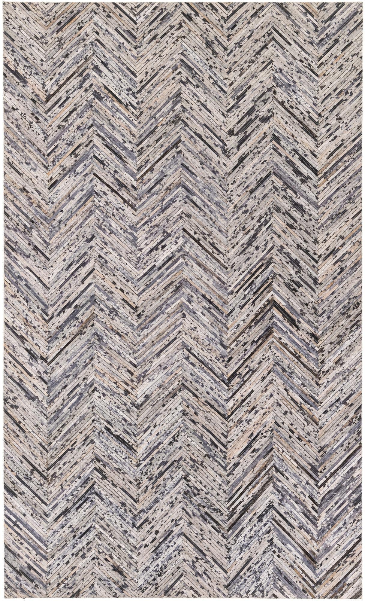 4' 11 x 8' 1 Cowhide Stocks Rug