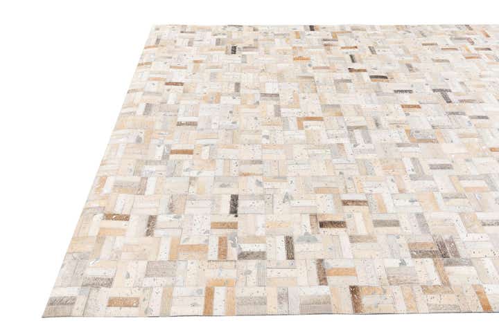 4' 11 x 8' 1 Cowhide Stocks Rug