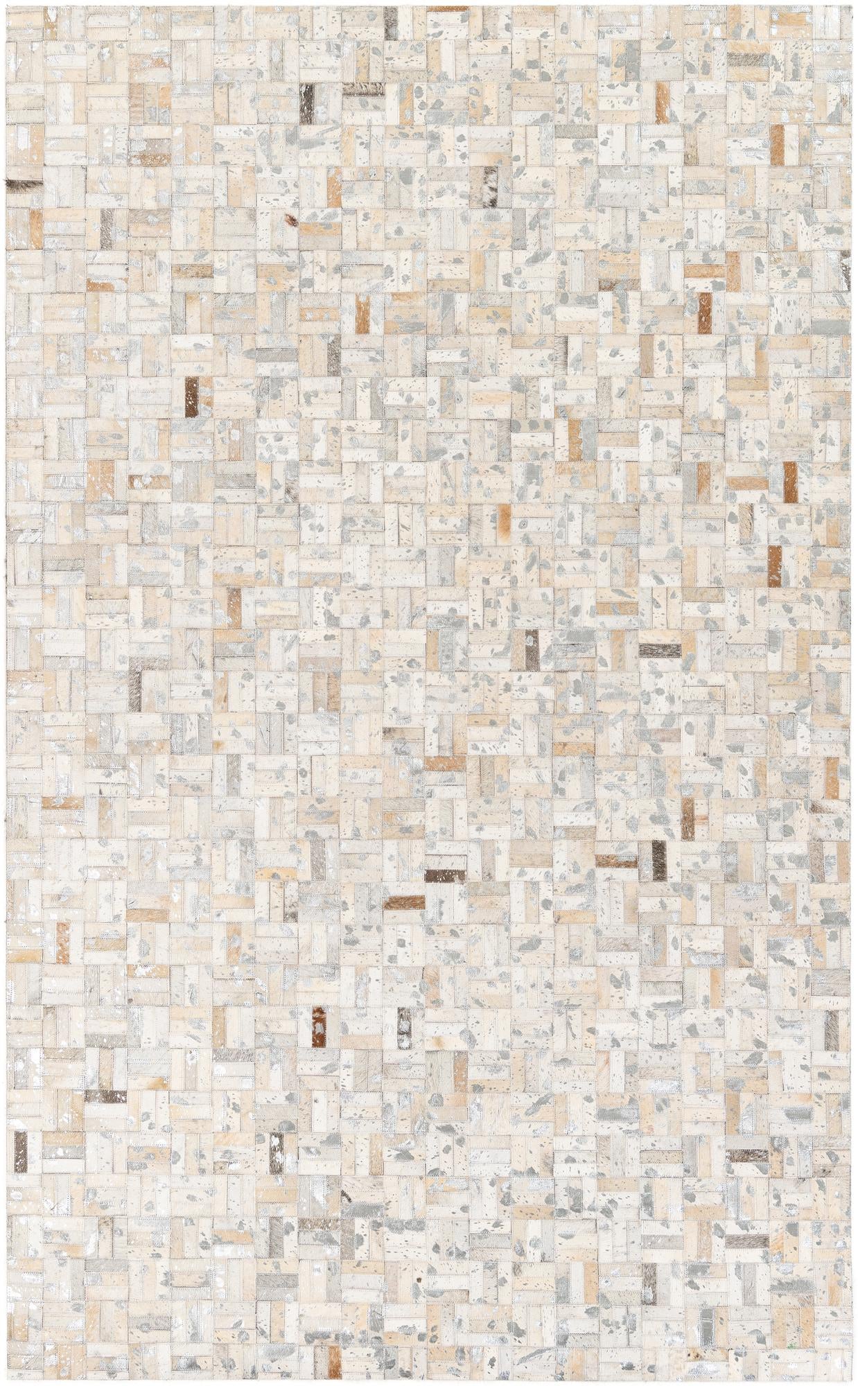 4' 11 x 8' 1 Cowhide Stocks Rug