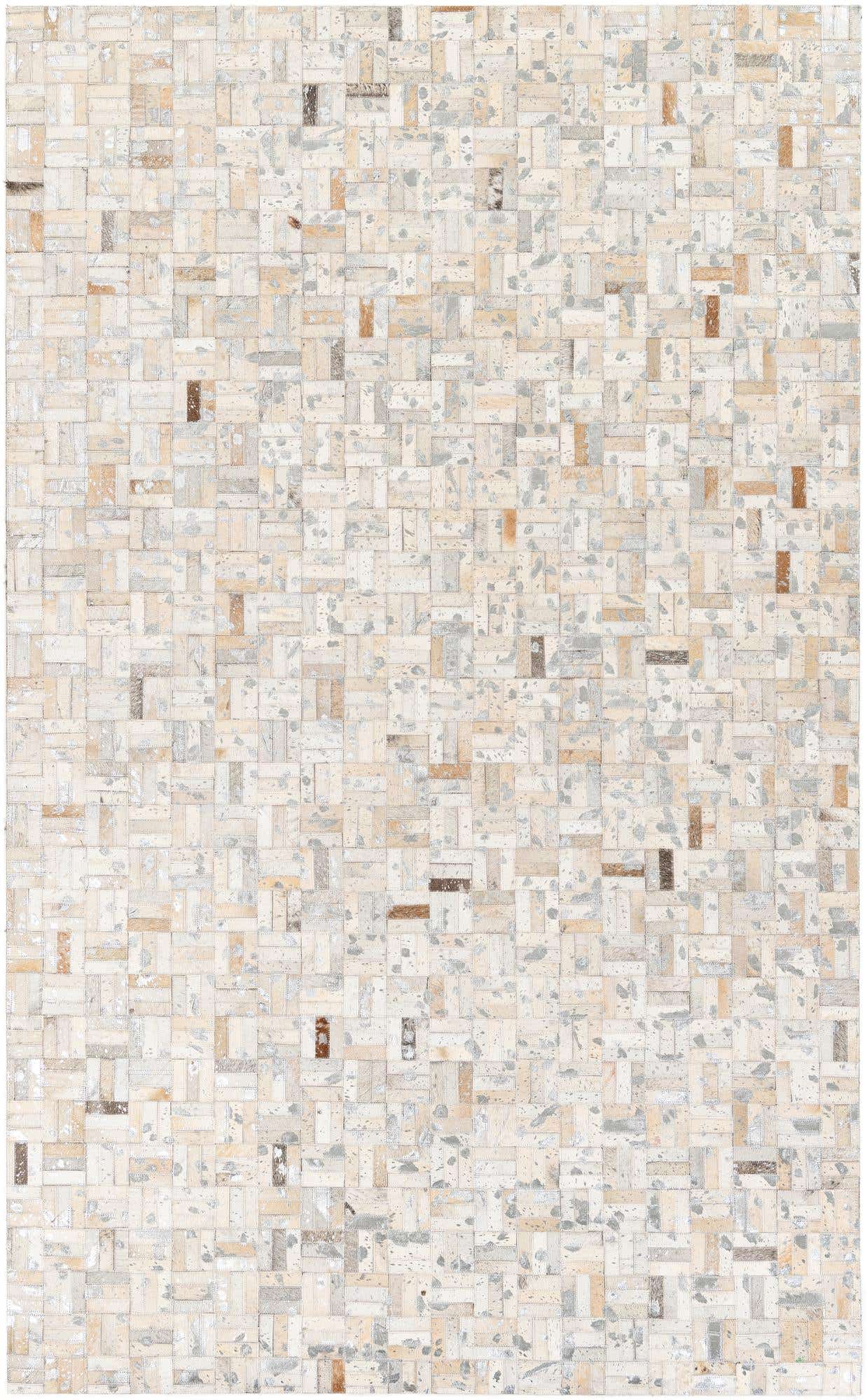 4' 11 x 8' 1 Cowhide Stocks Rug