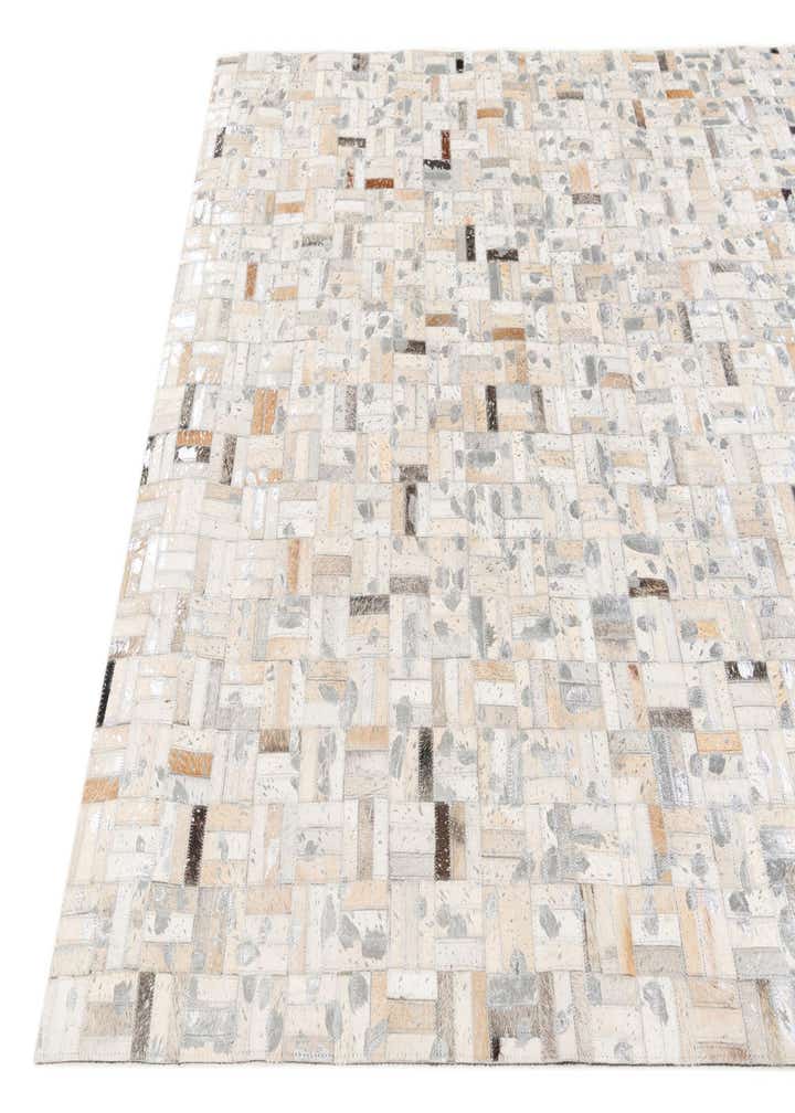 4' 11 x 8' 1 Cowhide Stocks Rug