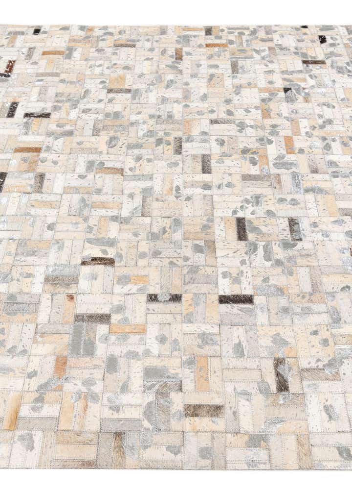 4' 11 x 8' 1 Cowhide Stocks Rug