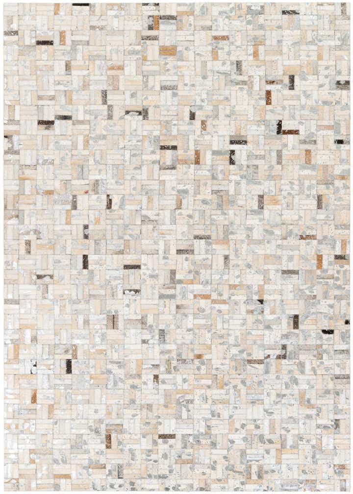 4' 11 x 8' 1 Cowhide Stocks Rug
