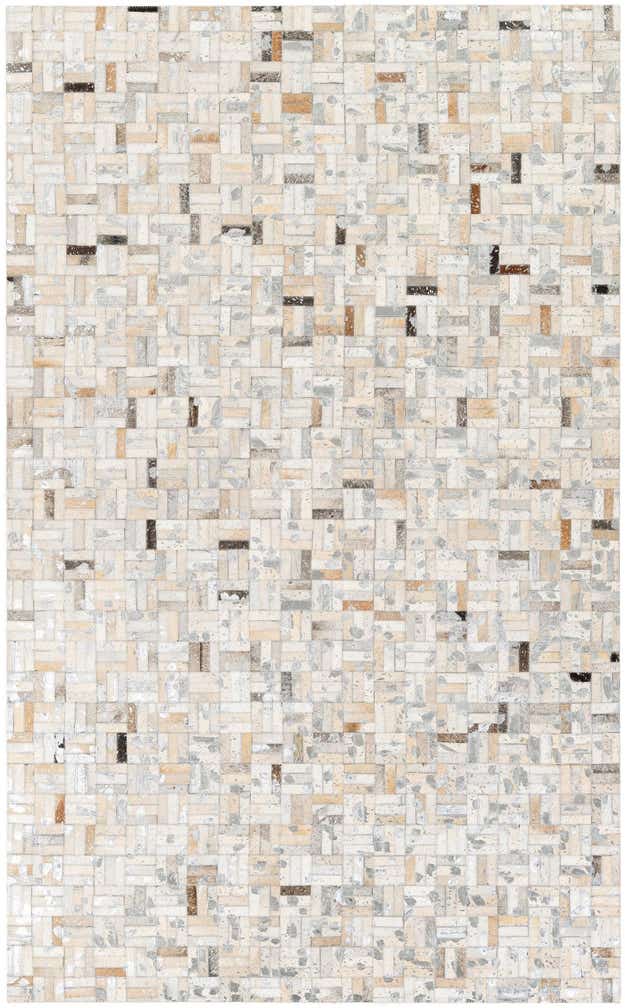 4' 11 x 8' 1 Cowhide Stocks Rug
