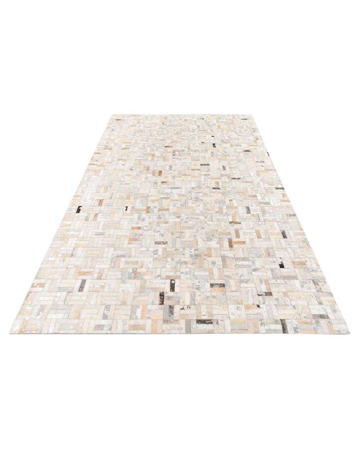 4' 11 x 8' 1 Cowhide Stocks Rug