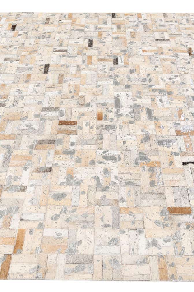 4' 11 x 8' 1 Cowhide Stocks Rug