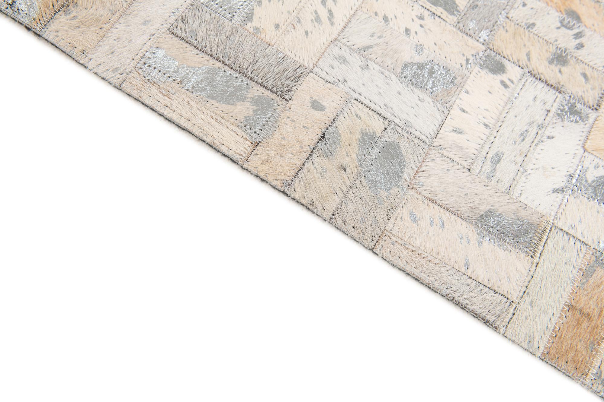 4' 11 x 8' 1 Cowhide Stocks Rug
